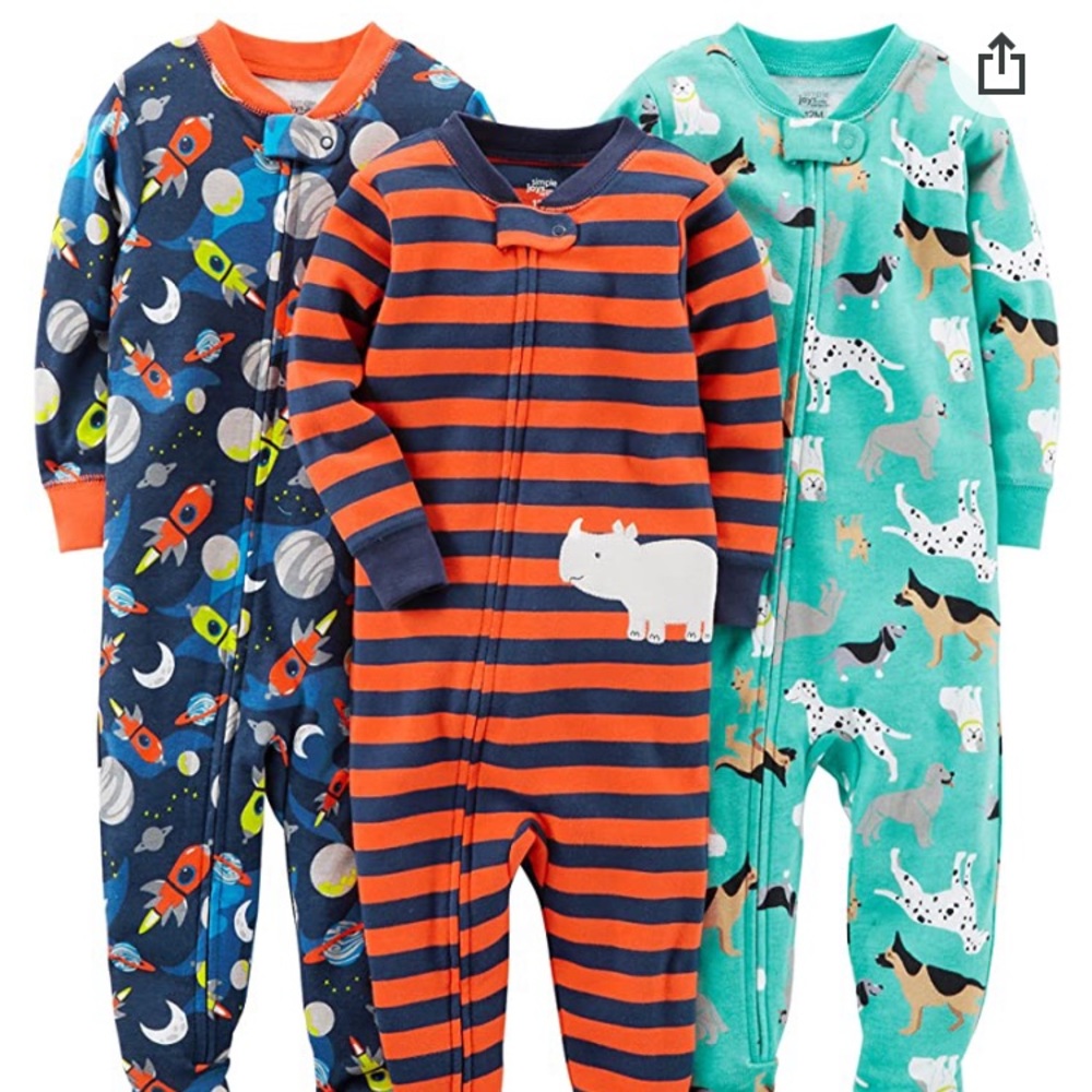 Carter’s Cotton footed Pajamas